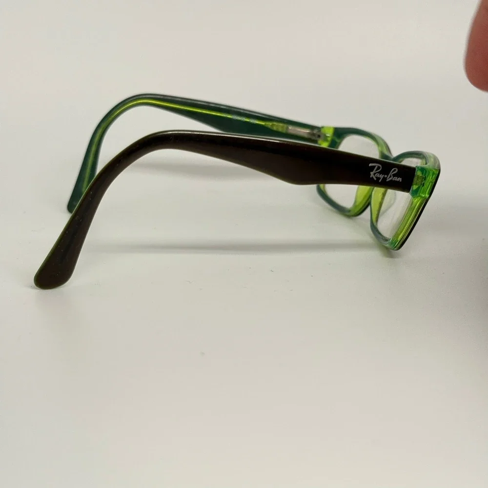 Ray-Ban Kids Green Rectangular Eyeglass Frames 48-16-130 RB1531